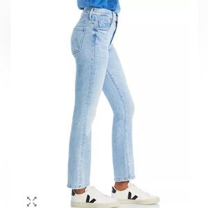 MOTHER Insider flood jeans in Tea Time wash size 28